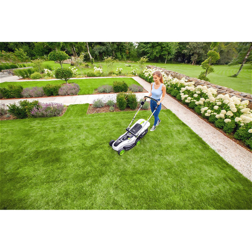 Gtech CLM50 Cordless Lawn Mower - Adjustable Cutting Height 30 to 80mm and 2 Year Warranty