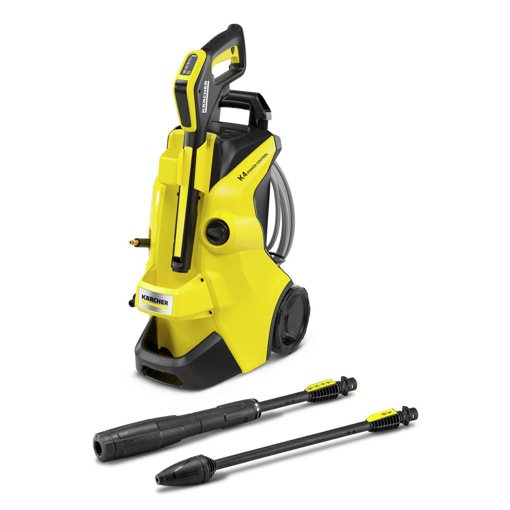 Karcher K4 Power Control Pressure Washer - Easy Pressure Control With App Guidance