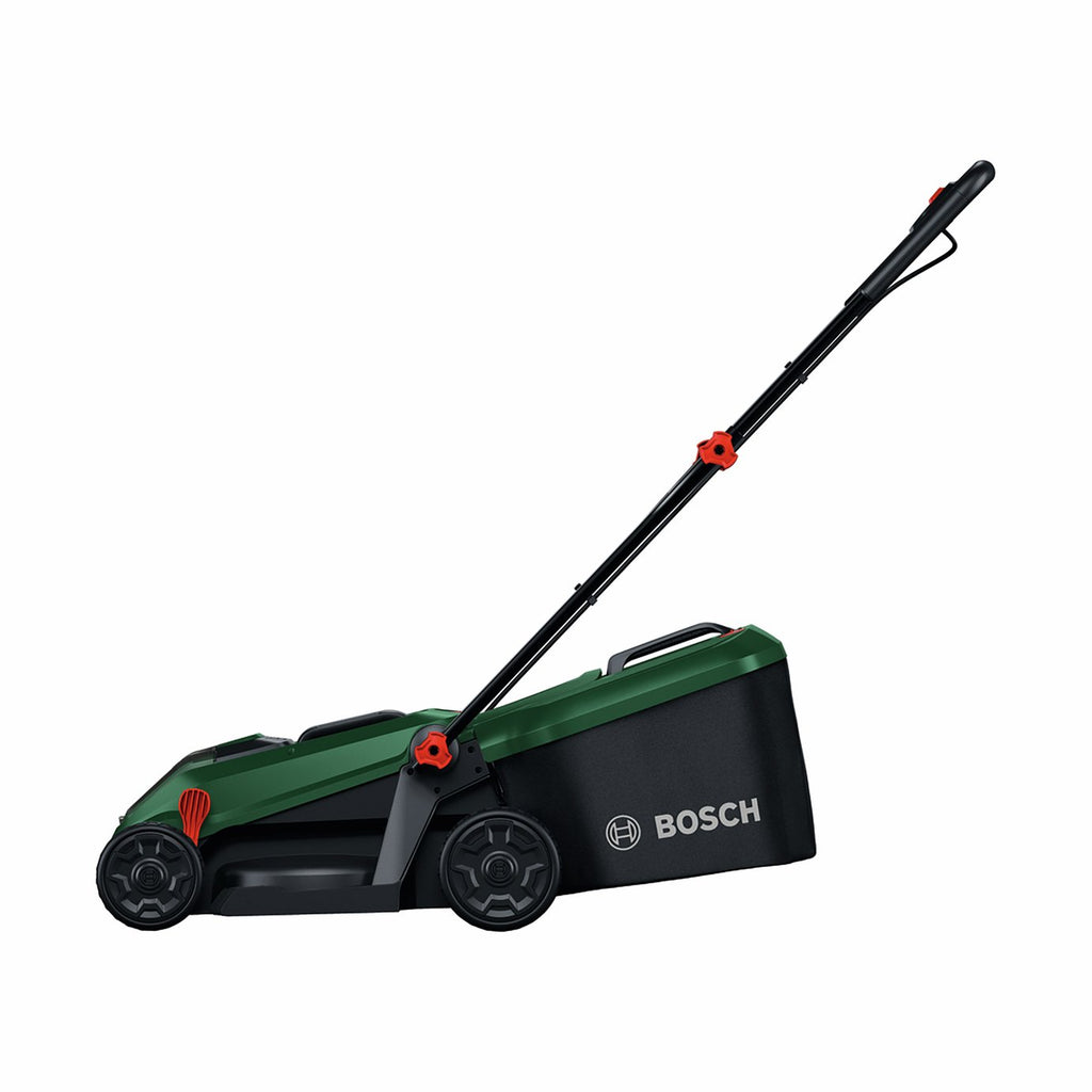 Bosch Rotak 32cm Electric Cordless Rotary Lawnmower 18V - Brushless Motor With Syneon Technology For Efficient Power